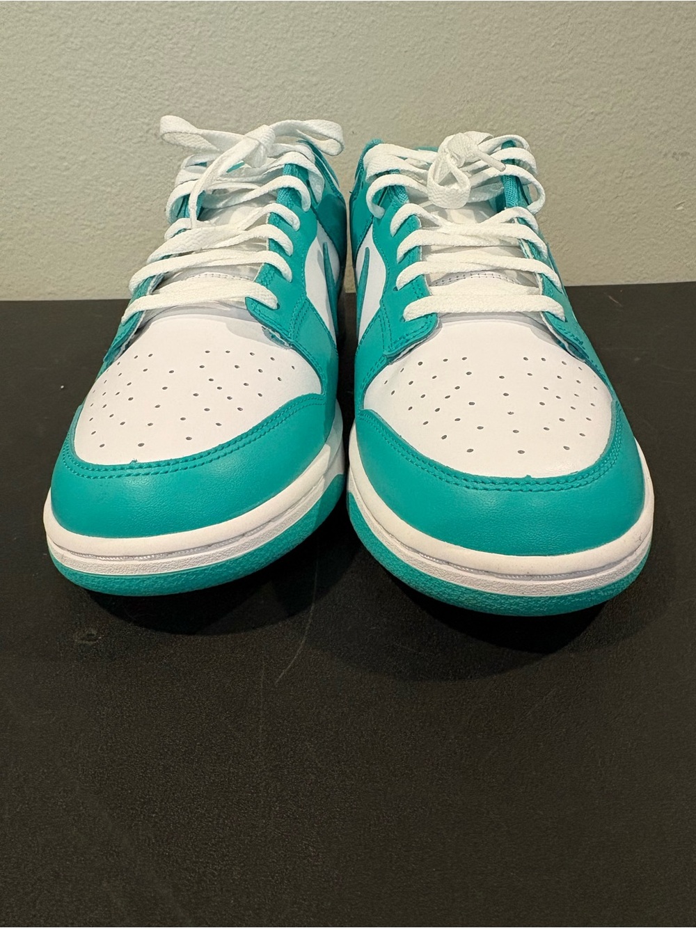 Nike Dunk Low Clear Jade White Teal Mens DV0833-101 New Size 13 - Picture 10 of 10